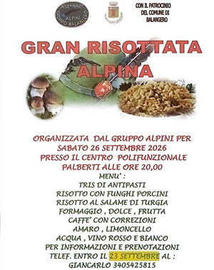 Gran risottata Alpina