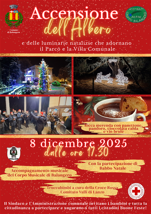 Accensione dell'Albero