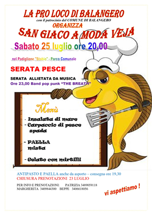 Serata Pesce