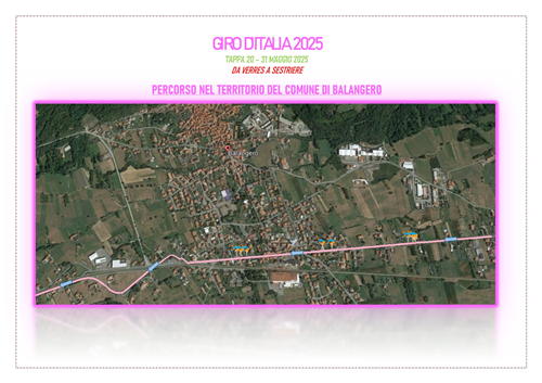 Passaggio Tappa Giro d’Italia